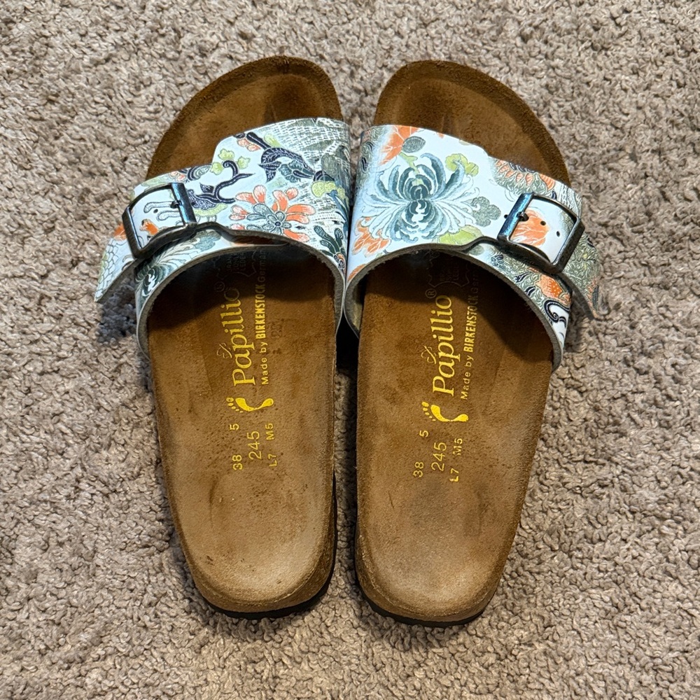 Papillio by Birkenstock Multicolor Floral Sandals